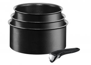 Puodų rinkinys + rankena Tefal Ingenio Artisane 16/18/20 cm