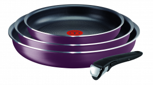 Keptuvių rinkinys + rankena Tefal Ingenio Essential 4 dalių