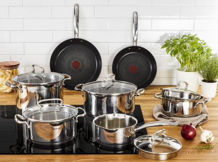 Puodų rinkinys Tefal Duetto+ 10 dalių