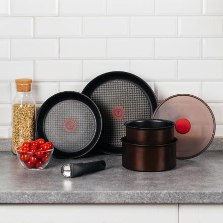 Puodų ir keptuvių rinkinys Tefal Ingenio Chef 10 dalių