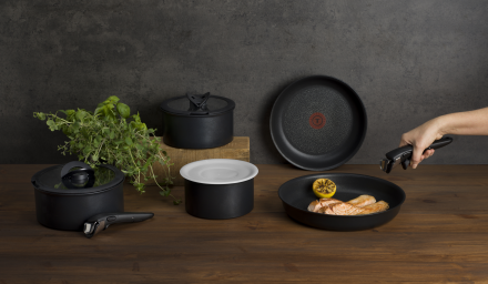 Puodų rinkinys + rankena Tefal Ingenio Expertise 16/18/20 cm