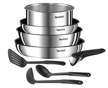 Puodų ir keptuvių rinkinys Tefal Ingenio Emotion 8 dalių