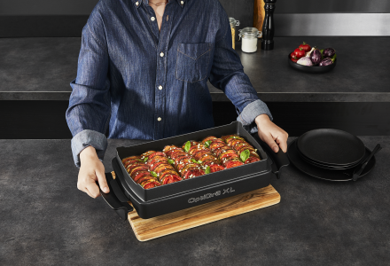 Elektrinė kepsninė Tefal  OptiGrill+ Snacking & Baking XL