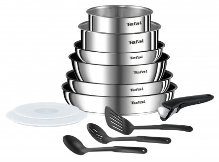 Puodų ir keptuvių rinkinys Tefal Ingenio Emotion 12 dalių