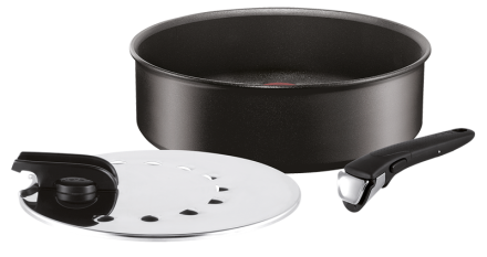 Gili keptuvė + dangtis + rankena Tefal Ingenio Expertise 26 cm
