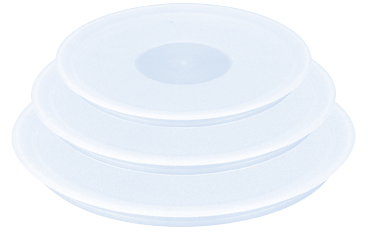 Plastikinių dangtelių rinkinys Tefal Ingenio