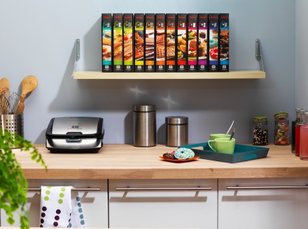 Sumuštinių keptuvė Tefal Snack Collection su 2 papildomomis plokštėmis