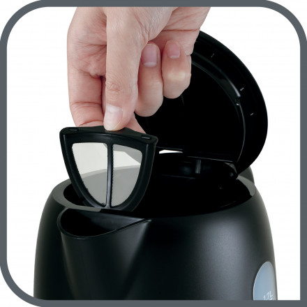 Elektrinis virdulys Tefal Snow Black