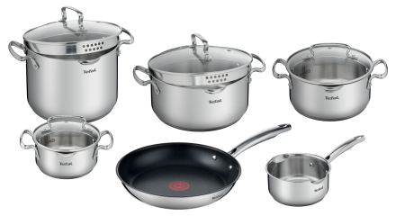 Puodų rinkinys Tefal Duetto+ 10 dalių