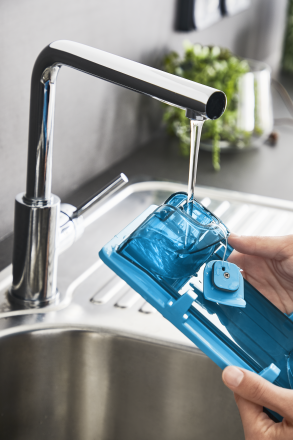 Aqua 2in1 galvutė: siurbimas ir šlavimas Tefal Air Force Flex