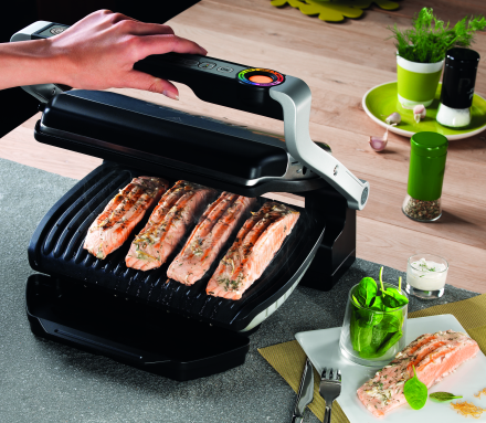 Elektrinė kepsninė Tefal OptiGrill+ + Vaflių plokščių rinkinys