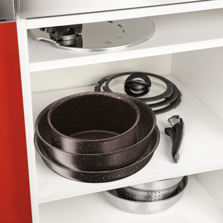 Puodų ir keptuvių rinkinys Tefal Ingenio Extreme 10 dalių