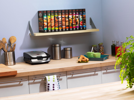 Sumuštinių keptuvė Tefal Snack Collection + 4 papildomos plokštės