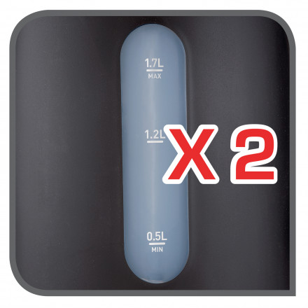 Elektrinis virdulys Tefal Snow Black