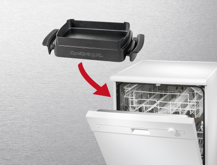 Keičiamos plokštės prie OptiGrill+ XL Tefal Snacking baking