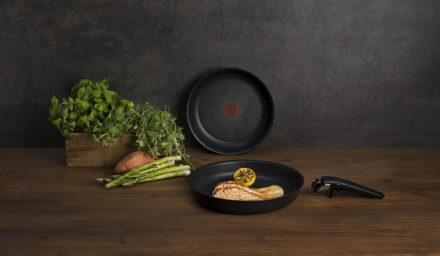 Keptuvių rinkinys + rankena Tefal Ingenio Expertise 22/26 cm